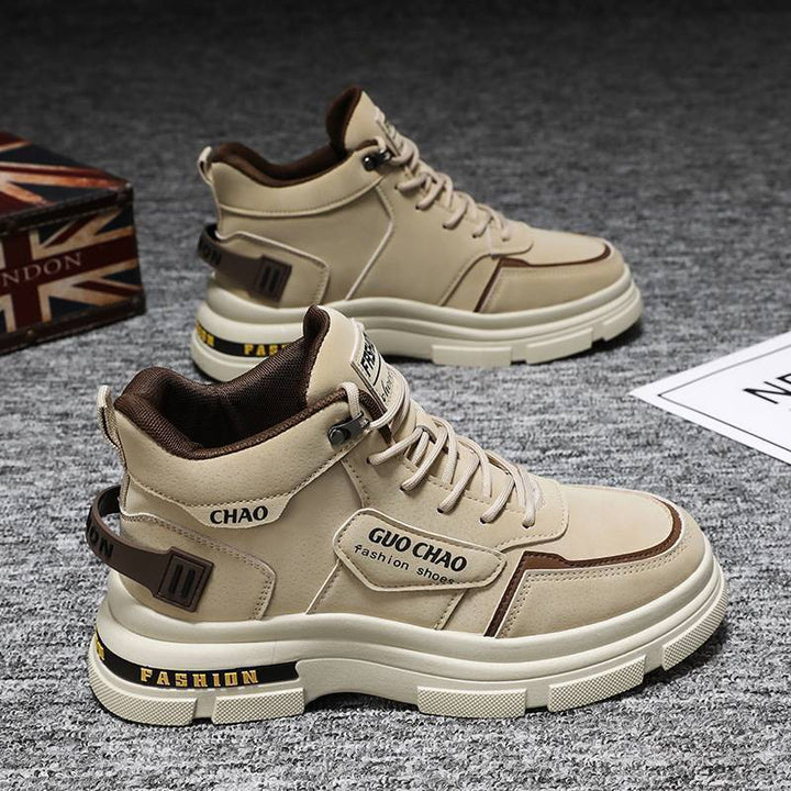 Damen modische und robuste High-Top Sneakers mit griffiger Sohle Echo Archiv