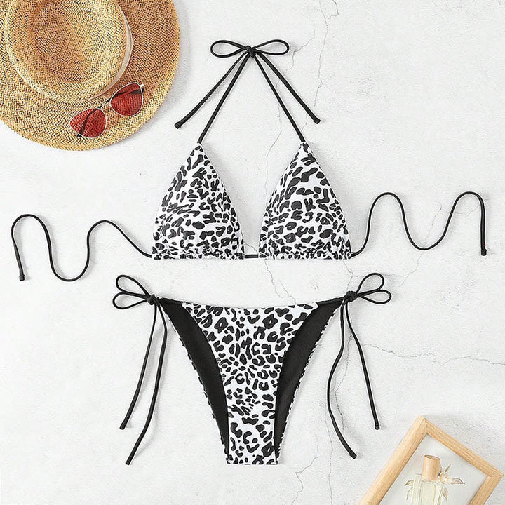 Damen Triangel-Bikini mit verstellbaren Trägern Echo Archiv