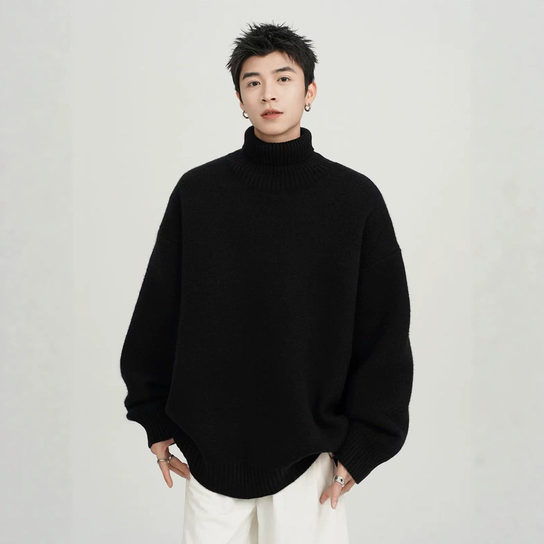 Unisex Oversized Rollkragenpullover Echoarchiv