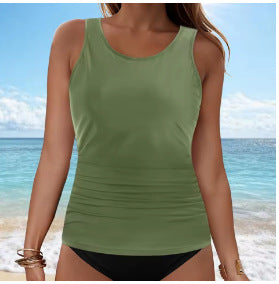 Damen Tankini-Oberteil mit Raffung Echo Archiv