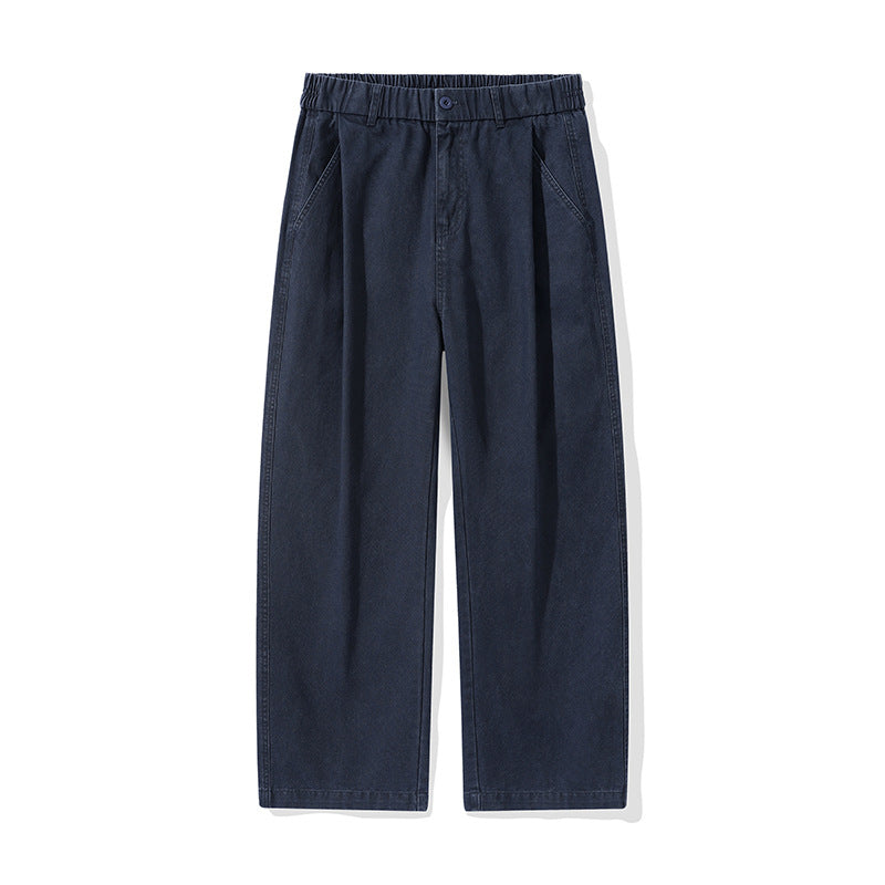 Damen Bundfalten-Hose mit elastischem Taillenbund und weitem Bein Echo Archiv