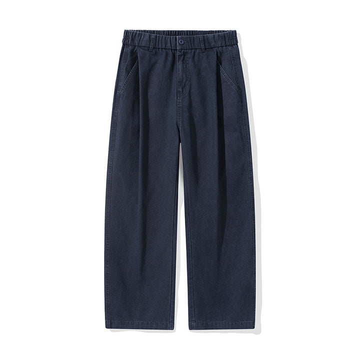 Damen Bundfalten-Hose mit elastischem Taillenbund und weitem Bein Echo Archiv