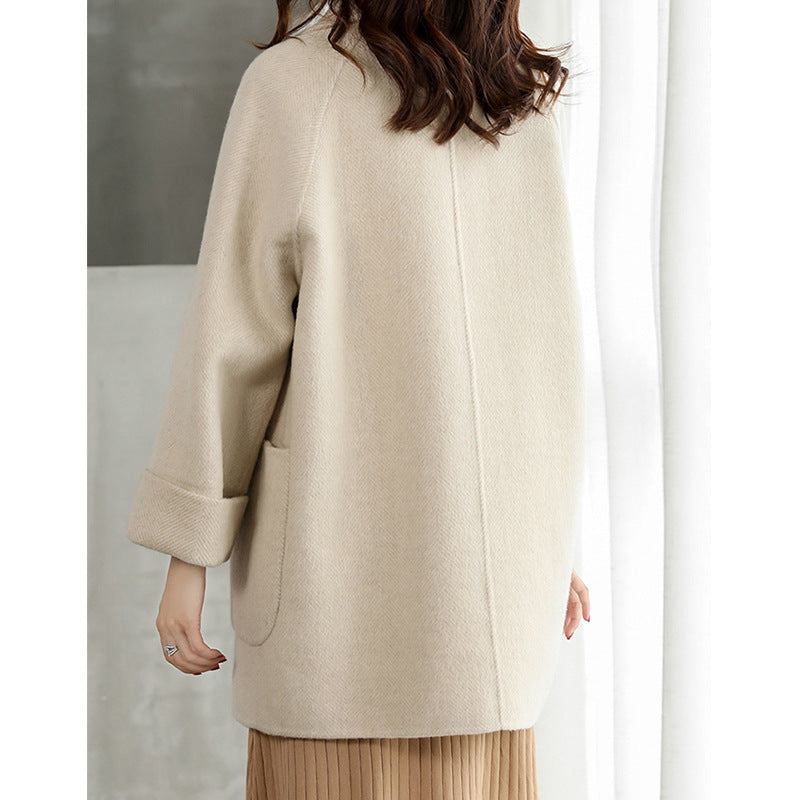 Damen Elegante Oversized-Blazerjacke Echoarchiv
