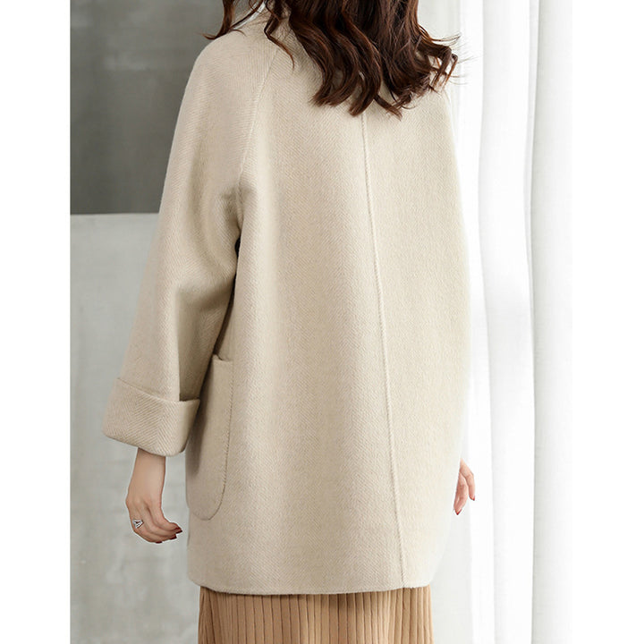 Damen Elegante Oversized-Blazerjacke Echoarchiv