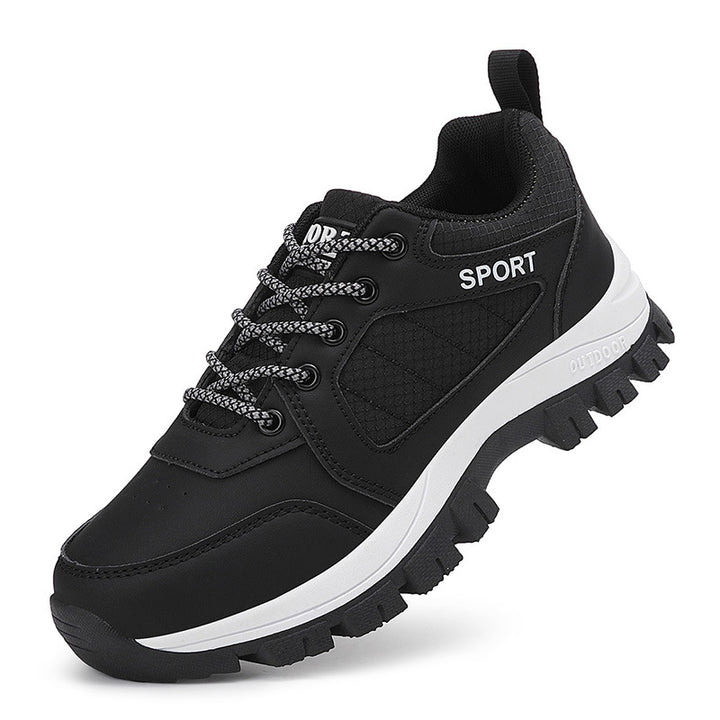 Herren nan robuster Schnür-Freizeitsneaker mit tiefem Stollenprofil, gepolstertem Schaft und praktischer Zuglasche Echo Archiv