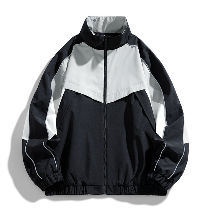 Herren Leichte Sportjacke mit hohem Kragen Echo Archiv
