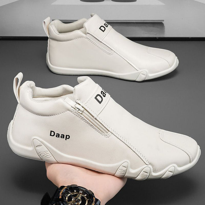 Damen Modische Sneaker mit seitlichem Reißverschluss und ergonomischer Sohle Echo Archiv
