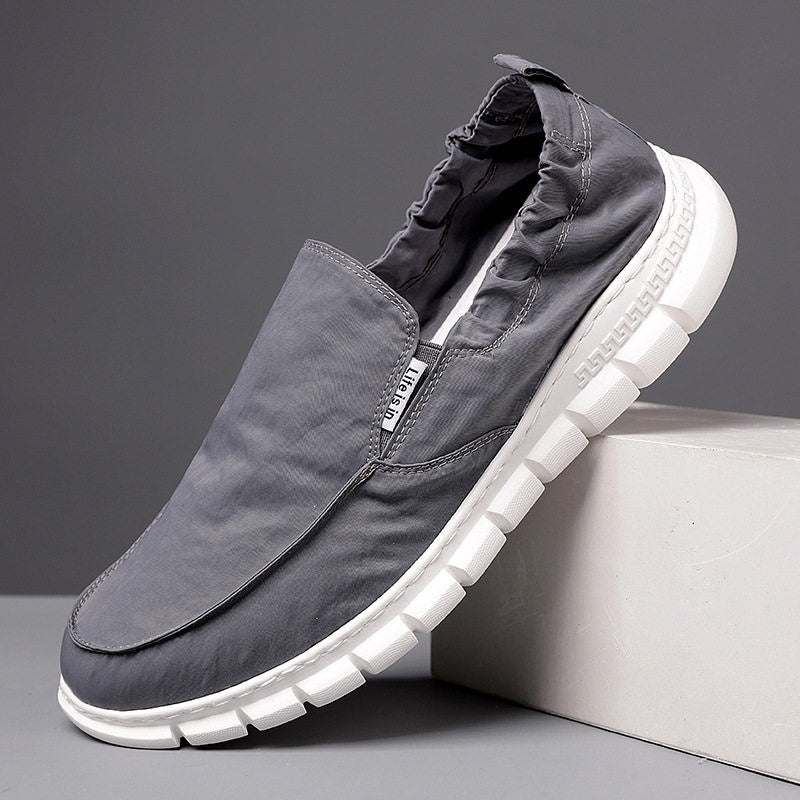Herren Praktische Slip-On Sneakers Echoarchiv