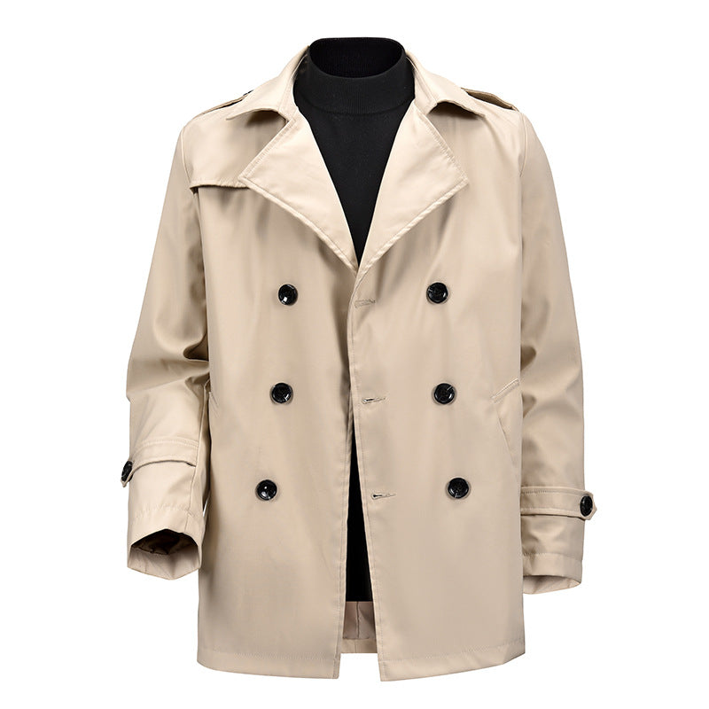 Herren Modische Trenchcoat Echo Archiv