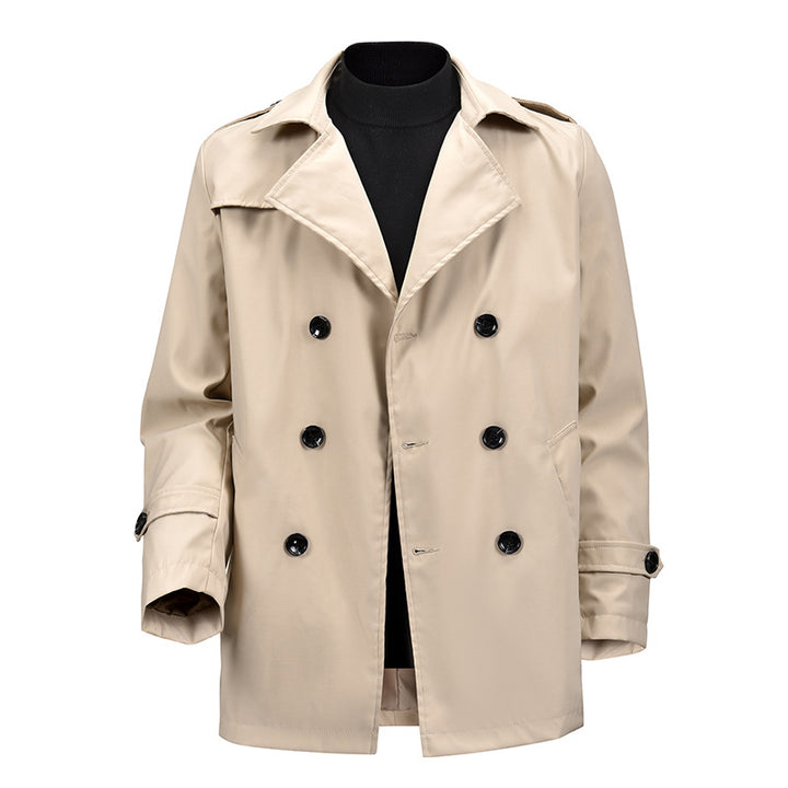 Herren Modische Trenchcoat Echo Archiv