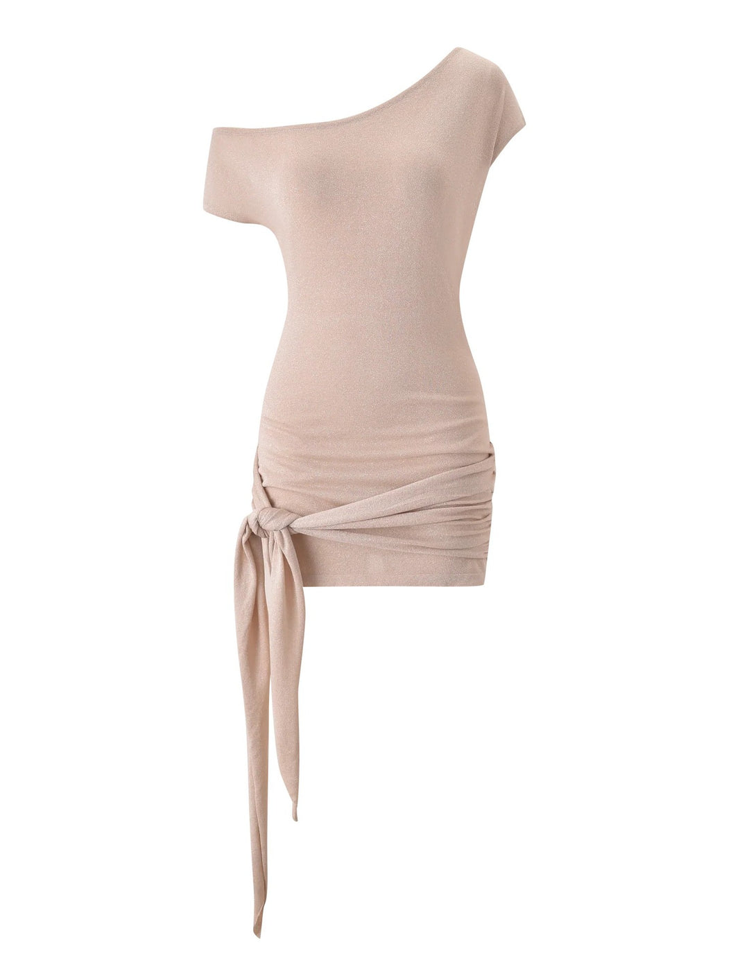 Damen Asymmetrisches Wickeltop mit dekorativen Schlaufen Echo Archiv