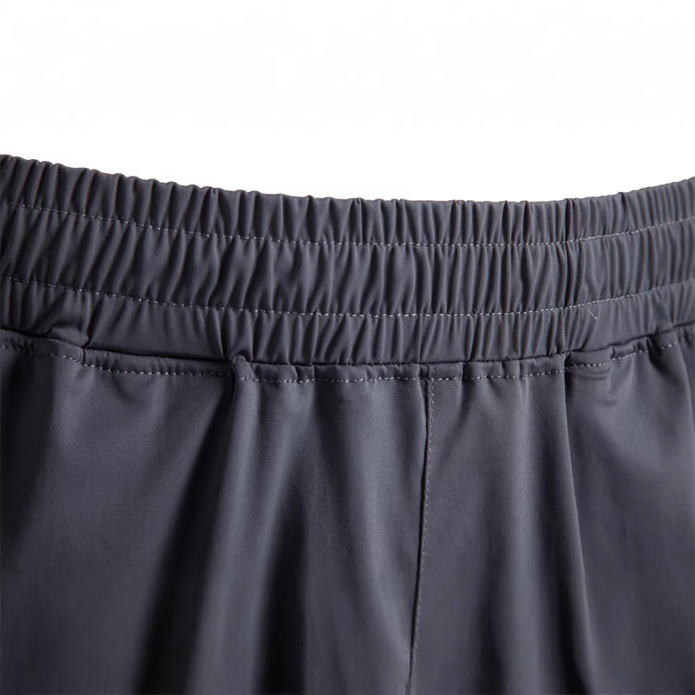 Herren nan atmungsaktive Trainingsshorts mit elastischem Bund und Seitentaschen Echo Archiv