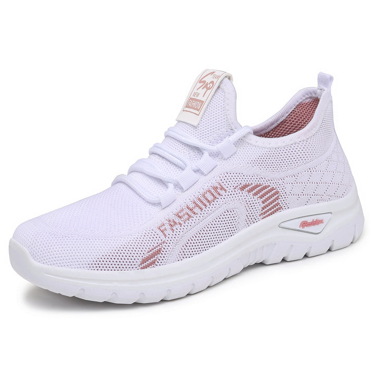 Damen nan Slip-On Lauf- und Alltagsschuh aus nahtlosem Strick mit ergonomischer Stoßdämpfung Echo Archiv