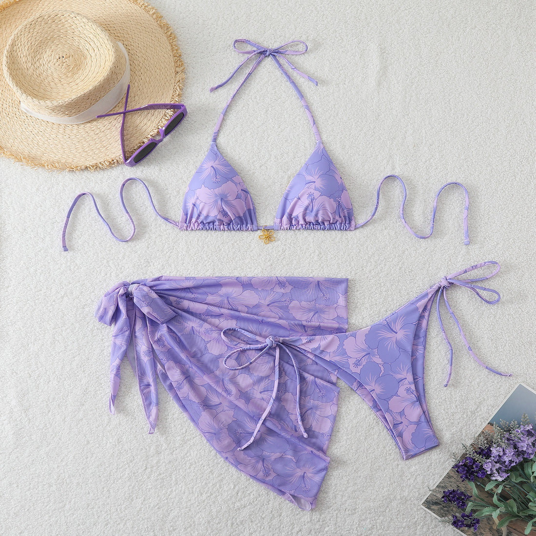 Damen Blumenmuster Bikiniset – Maréssa