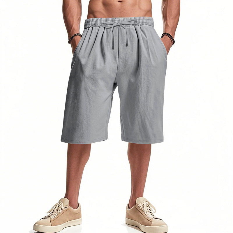 Herren bequeme Cargo-Shorts mit elastischem Bund und großzügigen Taschen Echoarchiv