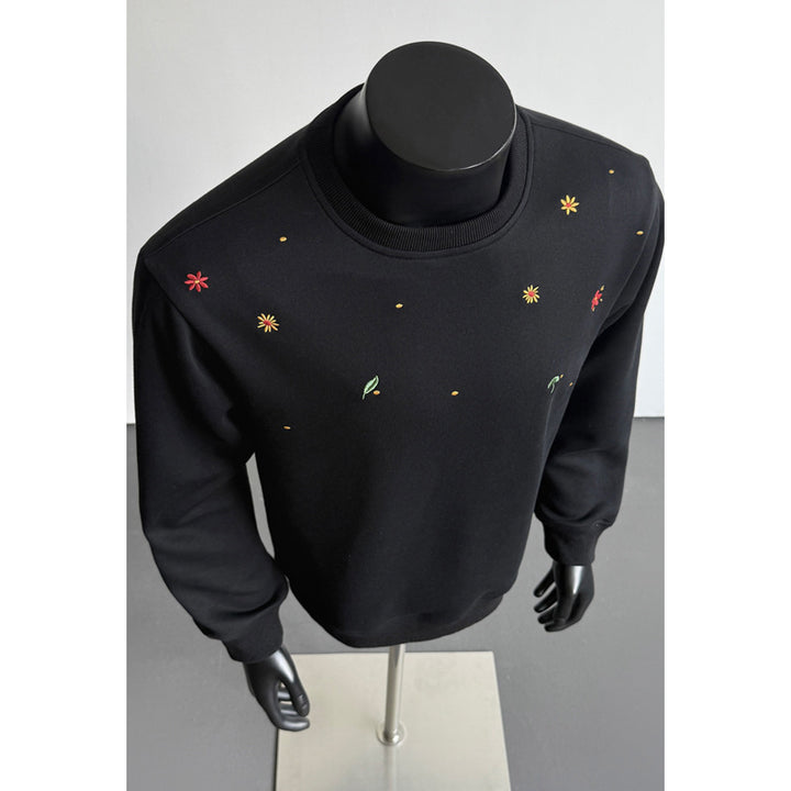 Damen Bequemer und stilvoller Sweatshirt mit floralem Design Echo Archiv