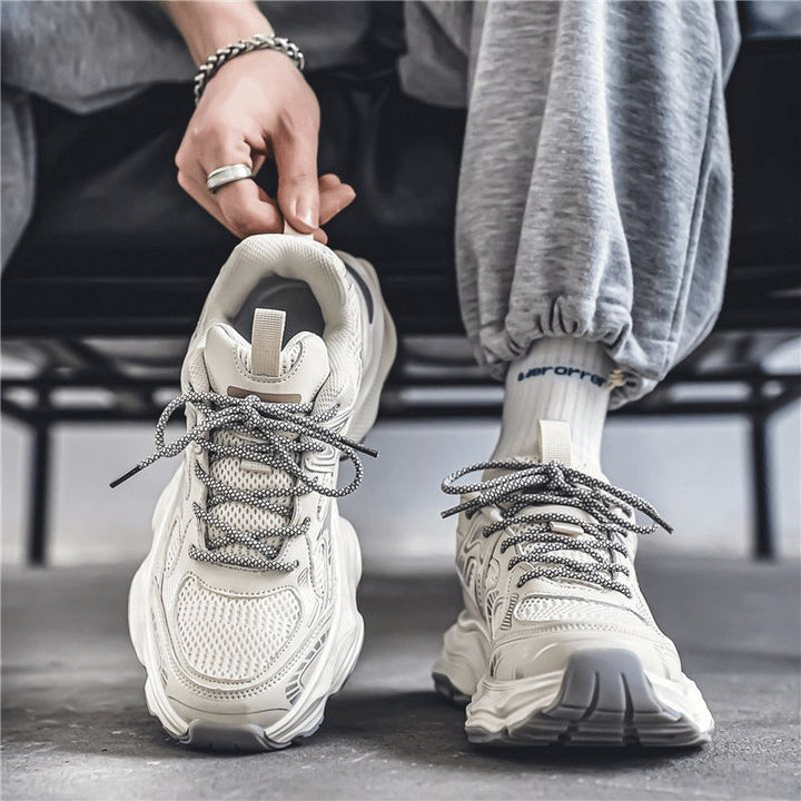 Damen modische Sport Sneakers mit atmungsaktiver Netzstruktur und dämpfender Sohle Echo Archiv