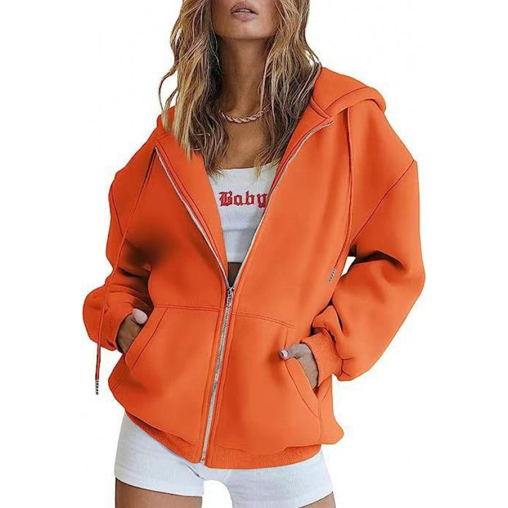 Damen Oversized Kapuzenjacke Echoarchiv