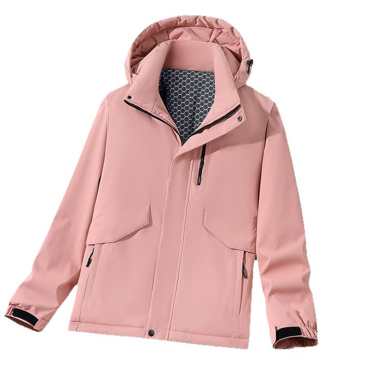 Herren Wetterfeste technische Jacke Echo Archiv