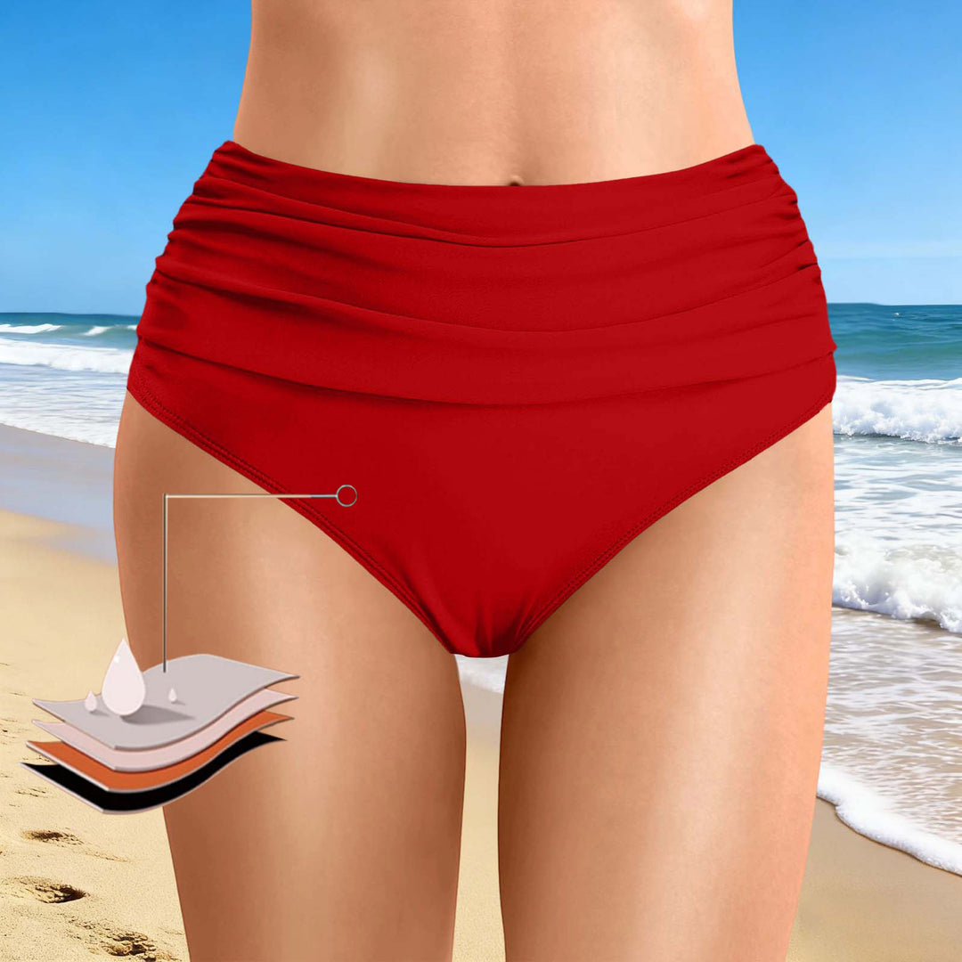 Damen Hochtailliertes Bikini-Höschen mit schmeichelndem Design Echo Archiv