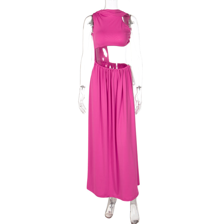 Damen Elegantes Maxikleid mit raffiniertem Cut-Out-Design und fließendem Schnitt Echo Archiv