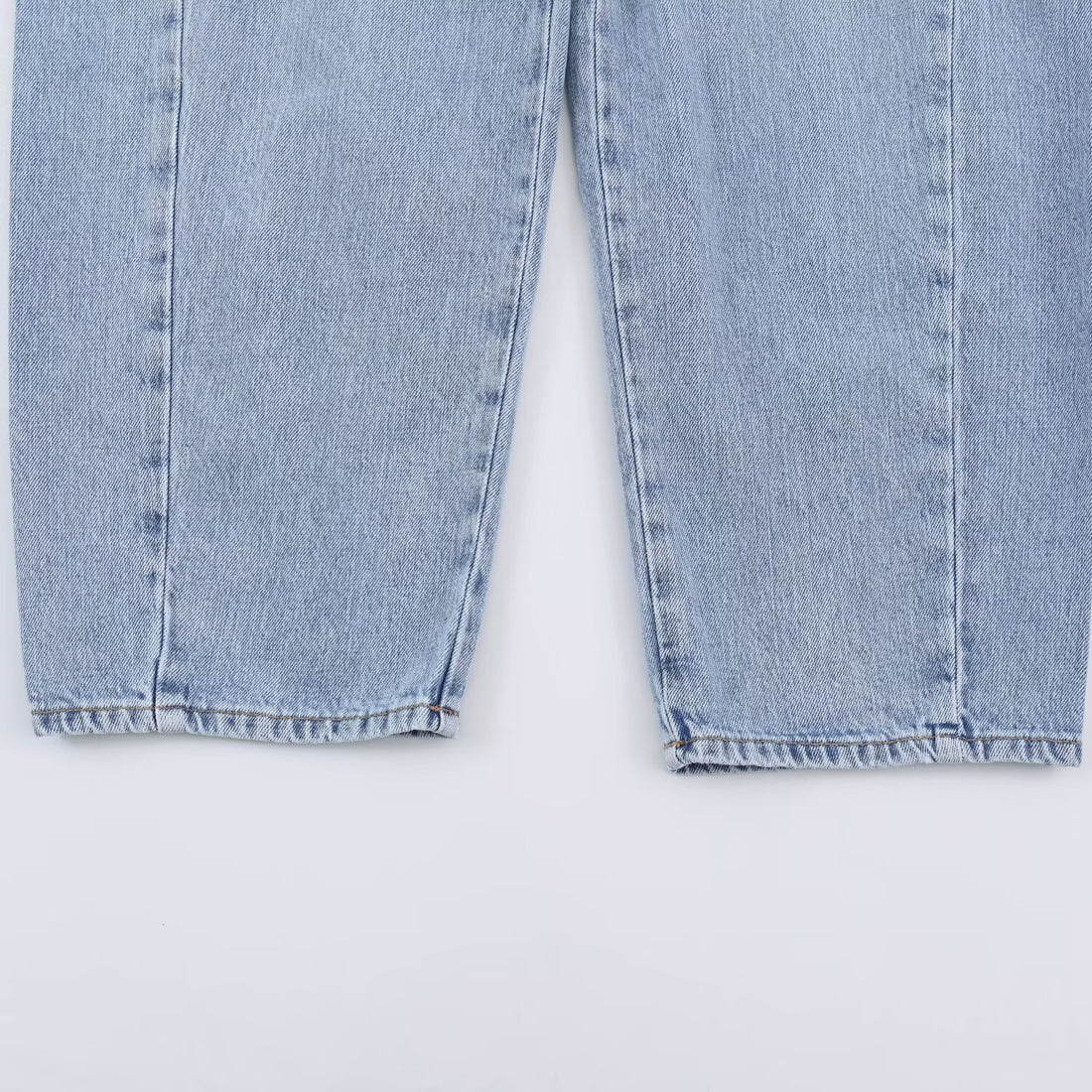 Damen Hochtaillierte weite Jeans mit geradem Bein und Cropped-Länge Echoarchiv