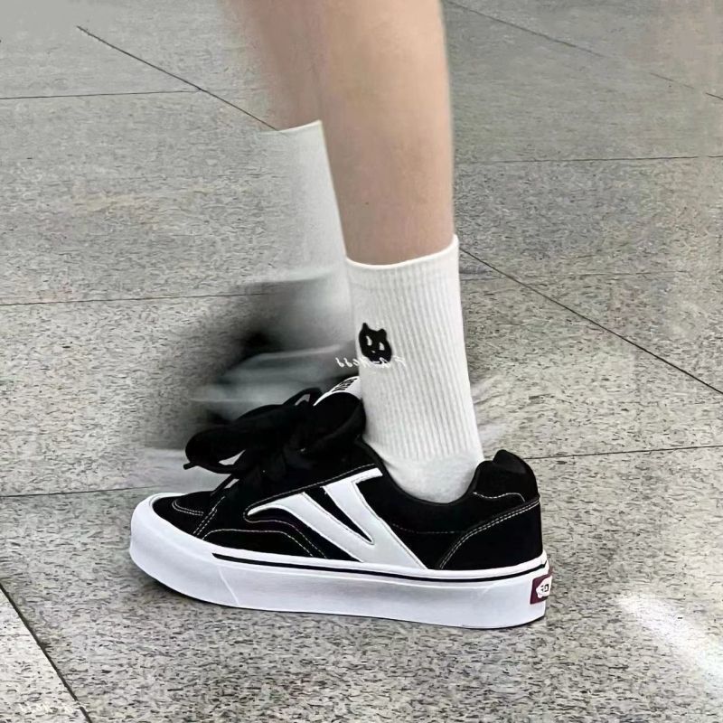 Damen modische Sneaker mit hoher Sohle Echo Archiv