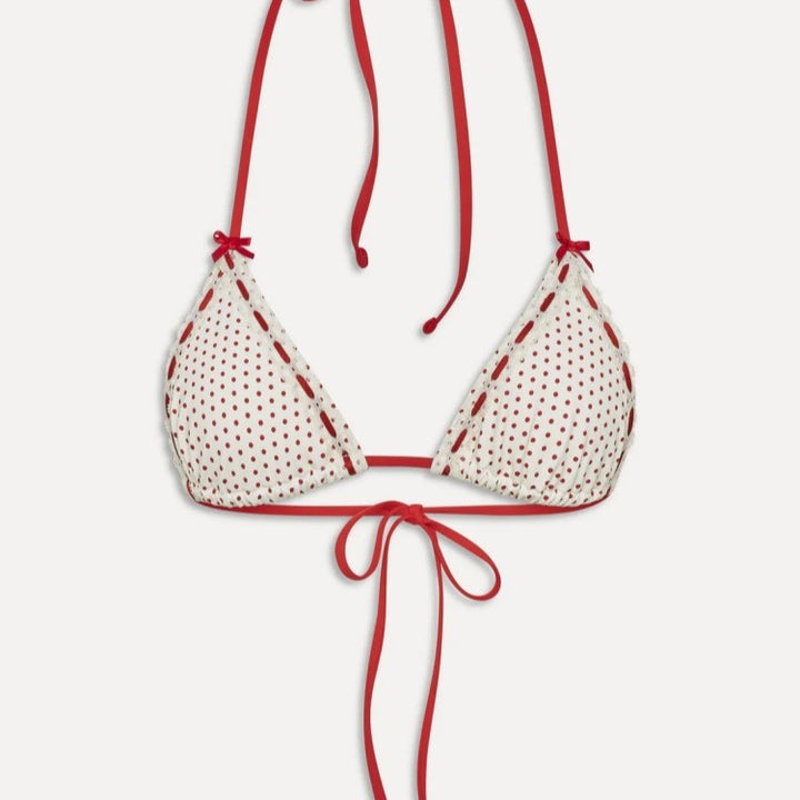 Damen Triangel-Bikini mit kontrastierenden Akzenten Echo Archiv