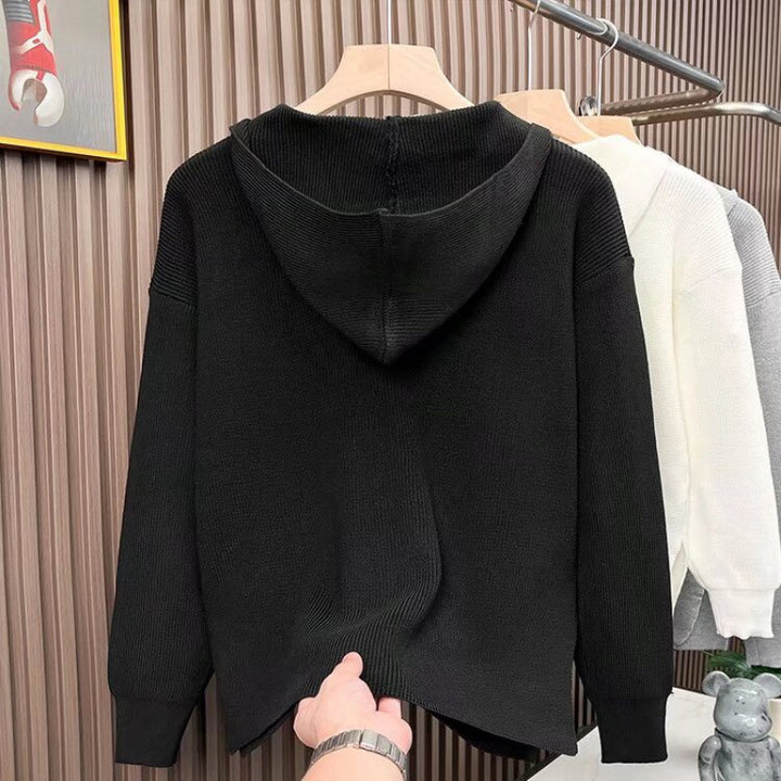 Damen Bequemer Hoodie mit Reißverschluss – Auréline