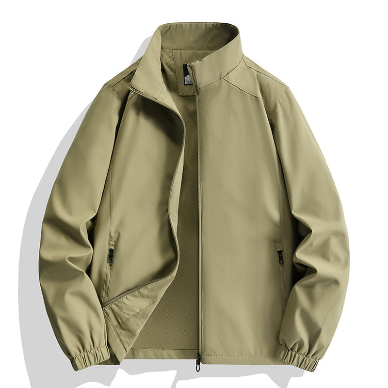 Herren Leichte Sportjacke mit hohem Kragen Echo Archiv 1787797825