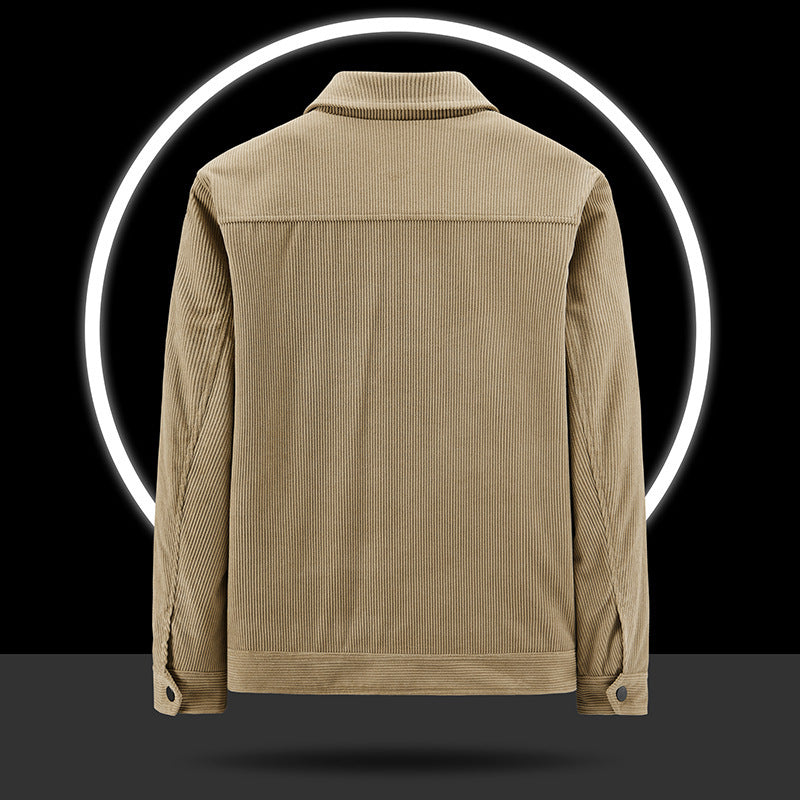 Herren Lässige Cordjacke mit praktischen Taschen Echo Archiv 1787797822