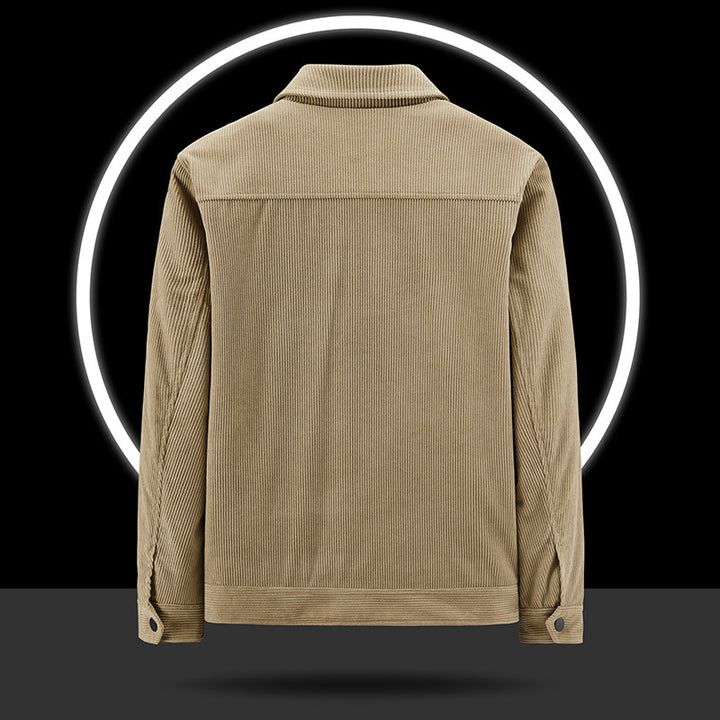 Herren Lässige Cordjacke mit praktischen Taschen Echo Archiv 1787797822