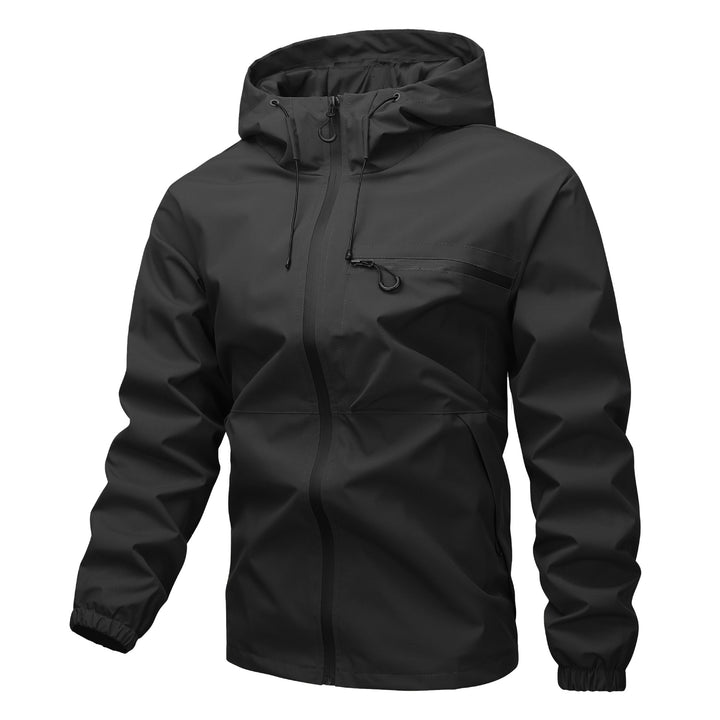 Herren Wetterfeste Kapuzenjacke Echo Archiv
