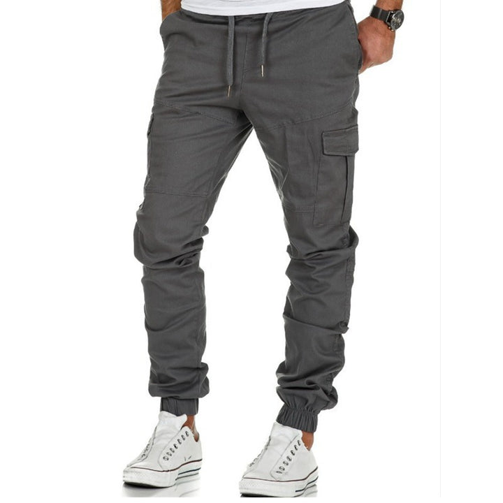 Herren Cargo-Hose mit elastischem Bund und praktischen Taschen Echoarchiv