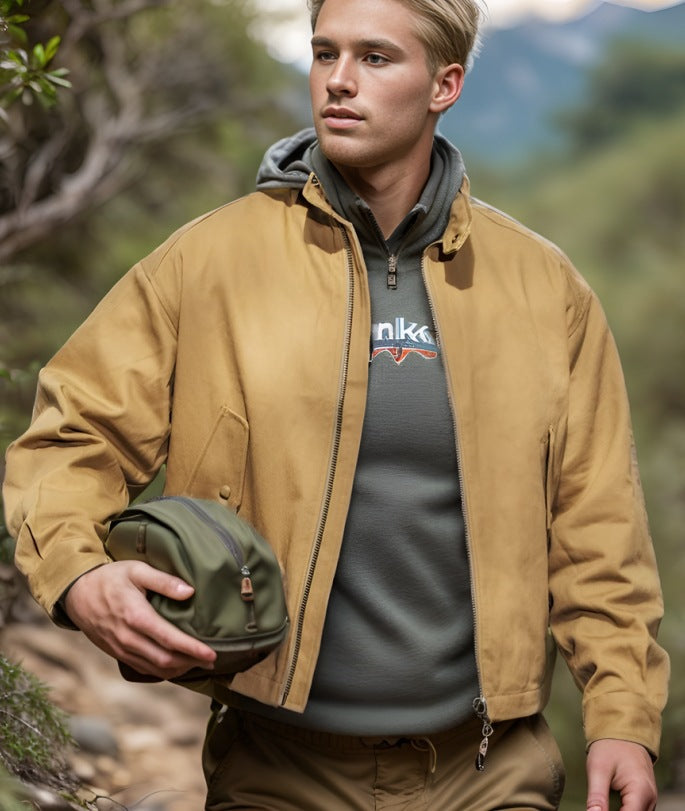 Herren lässige Freizeitjacke Echoarchiv