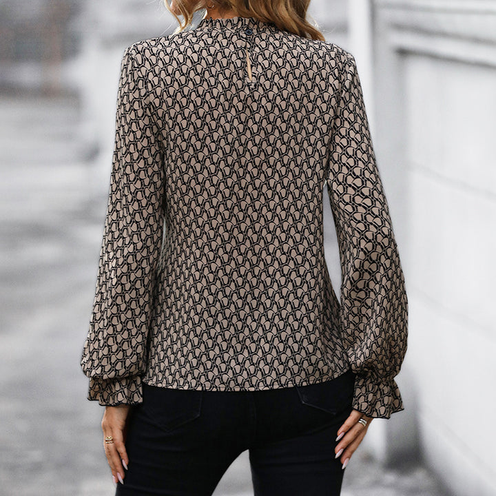 Damen Elegante Bluse mit Taillengürtel Echo Archiv