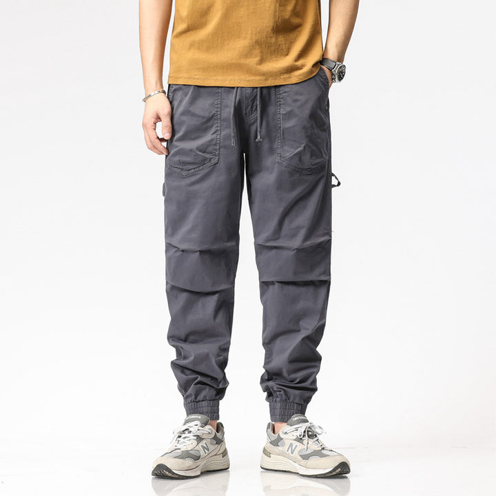 Herren Cargohose mit praktischen Taschen und elastischem Bund Echoarchiv