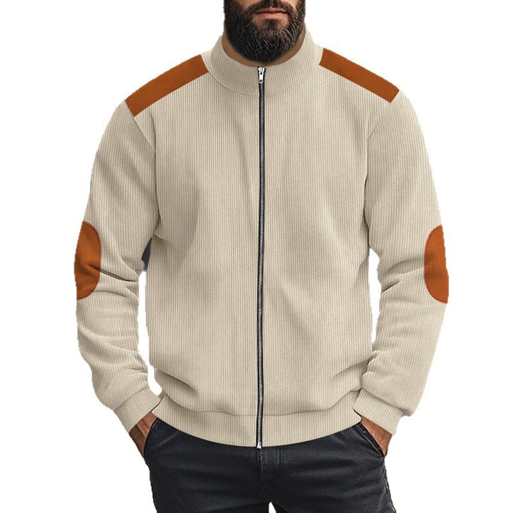 Herren Sportliche Jacke mit Reißverschluss und modischen Akzenten Echoarchiv