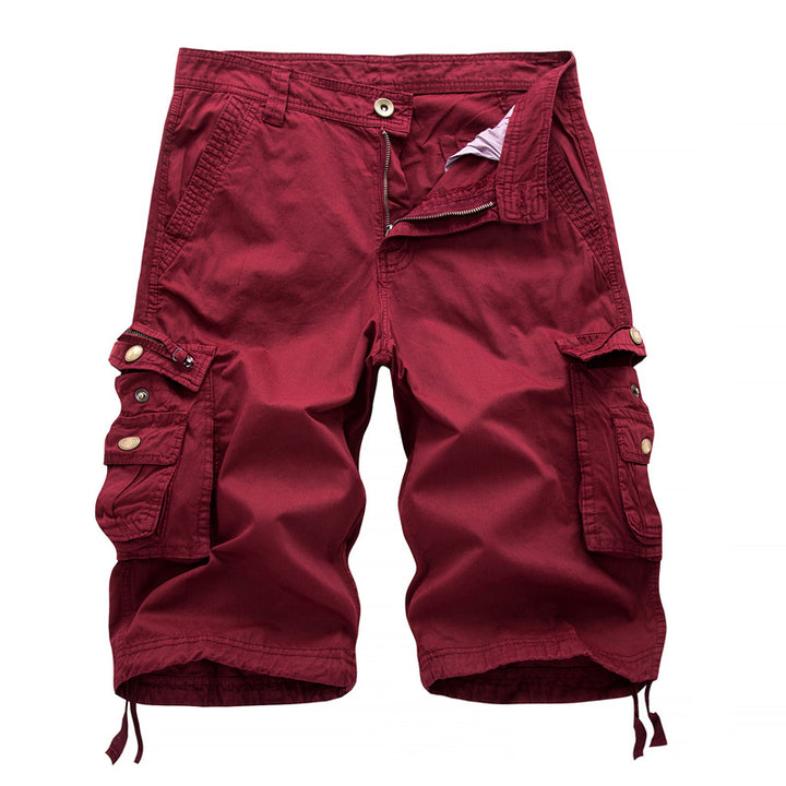 Herren Cargoshorts mit multifunktionalen Taschen und elastischem Bund Echoarchiv