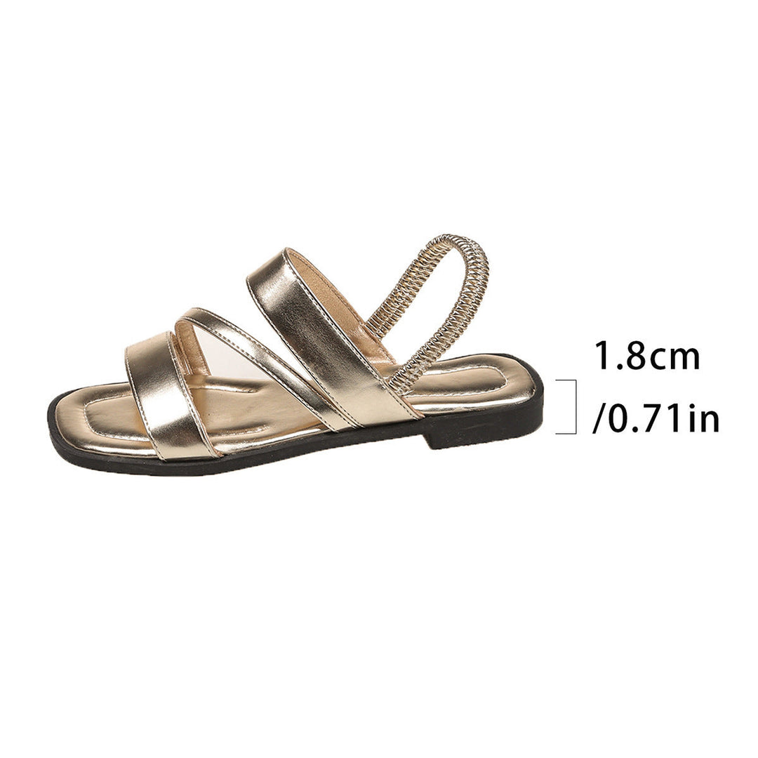 Damen Komfortable Riemchen-Sandalen mit gepolsterter Fußbettgestaltung Echoarchiv