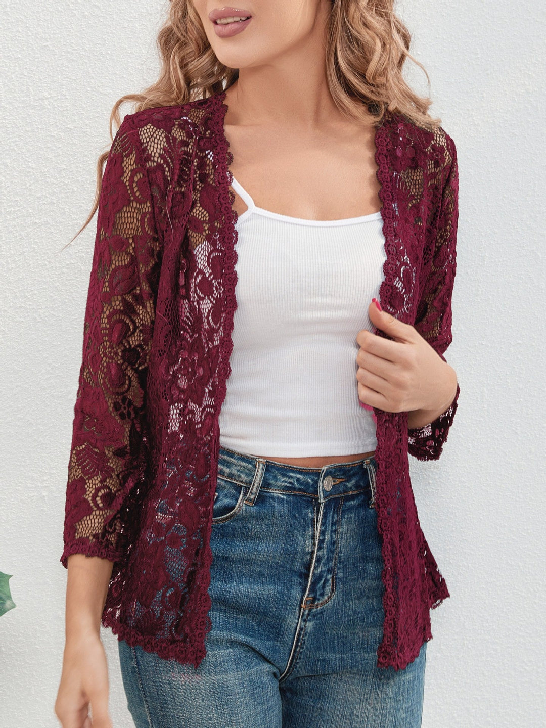 Echoarchiv | Eleganter Blazer mit Spitze