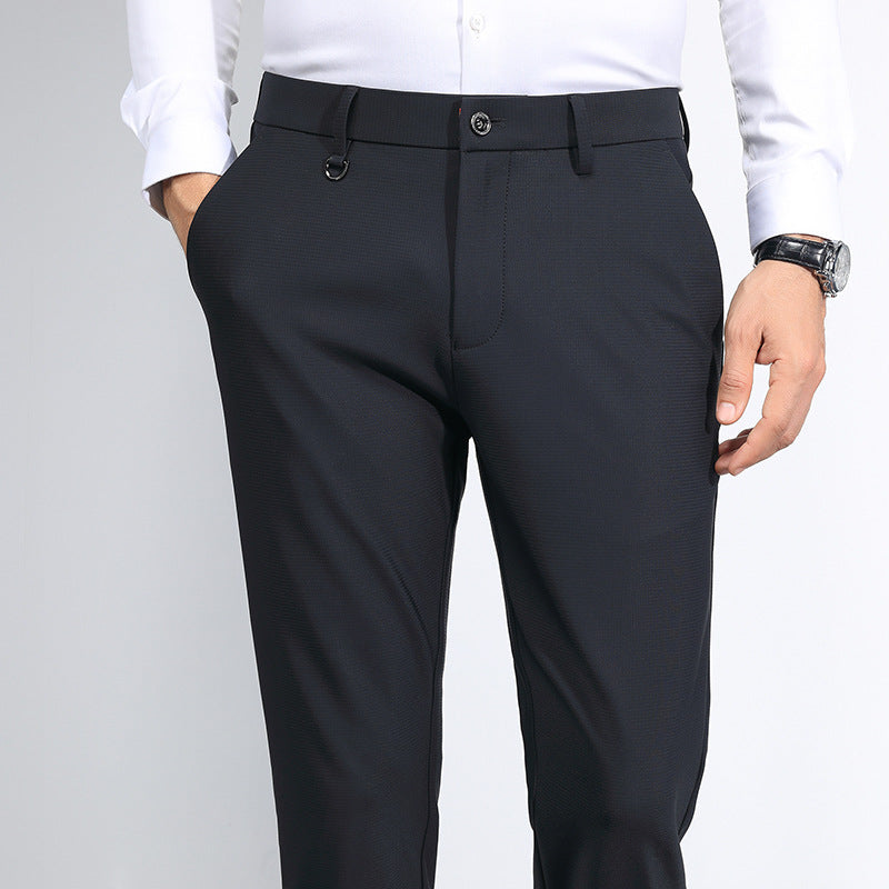 Herren elegante Anzughose mit atmungsaktivem Stoff Echoarchiv