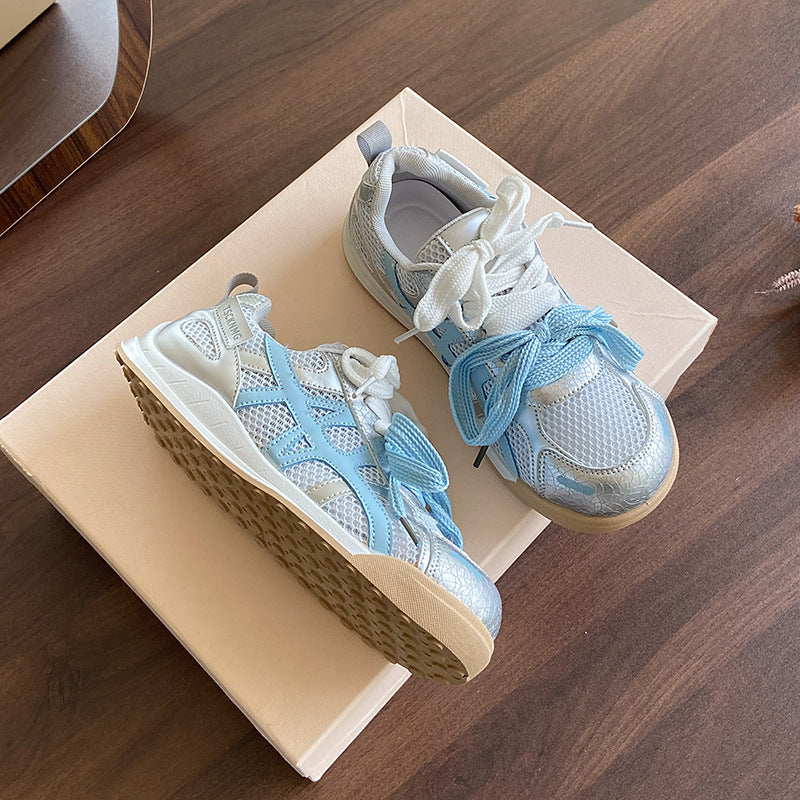 Damen Sportliche Netz-Sneaker mit atmungsaktiver Oberseite Echo Archiv