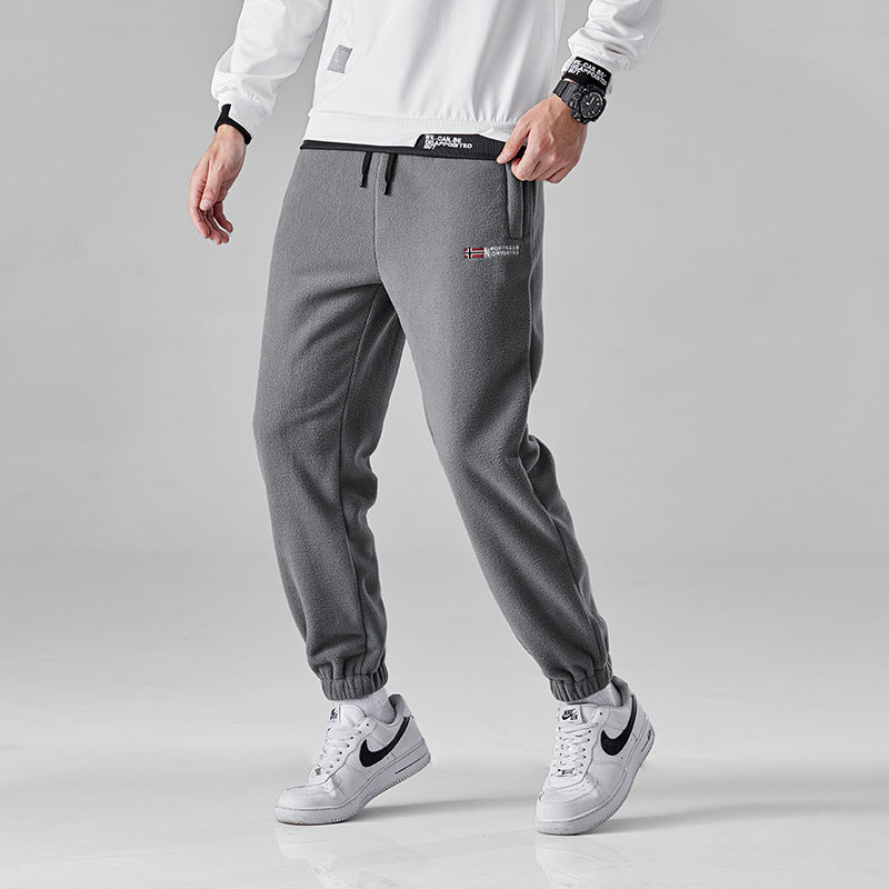 Herren bequeme Fleece-Hose Echoarchiv