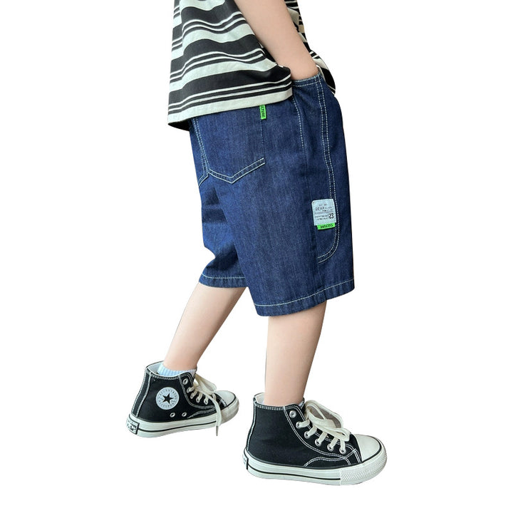 Jungen lässige Denim-Shorts mit großen Seitentaschen Echo Archiv