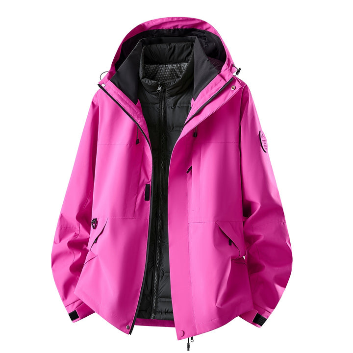 Damen Multifunktionale Outdoorjacke mit herausnehmbarer Stepp-Innenjacke Echoarchiv
