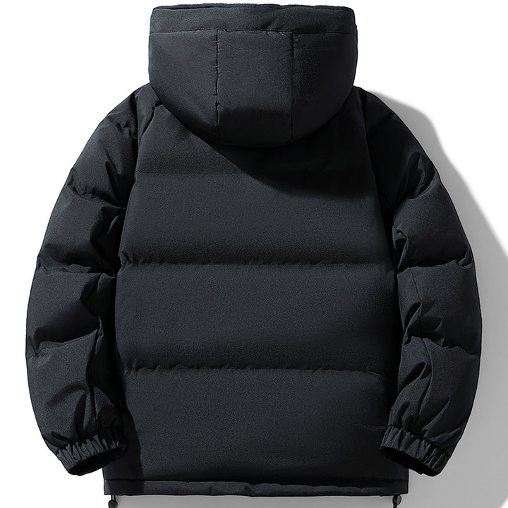 Herren Wattierte Urban-Thermojacke mit gesteppter Optik, hohem Stehkragen und Utility-Taschen Echo Archiv