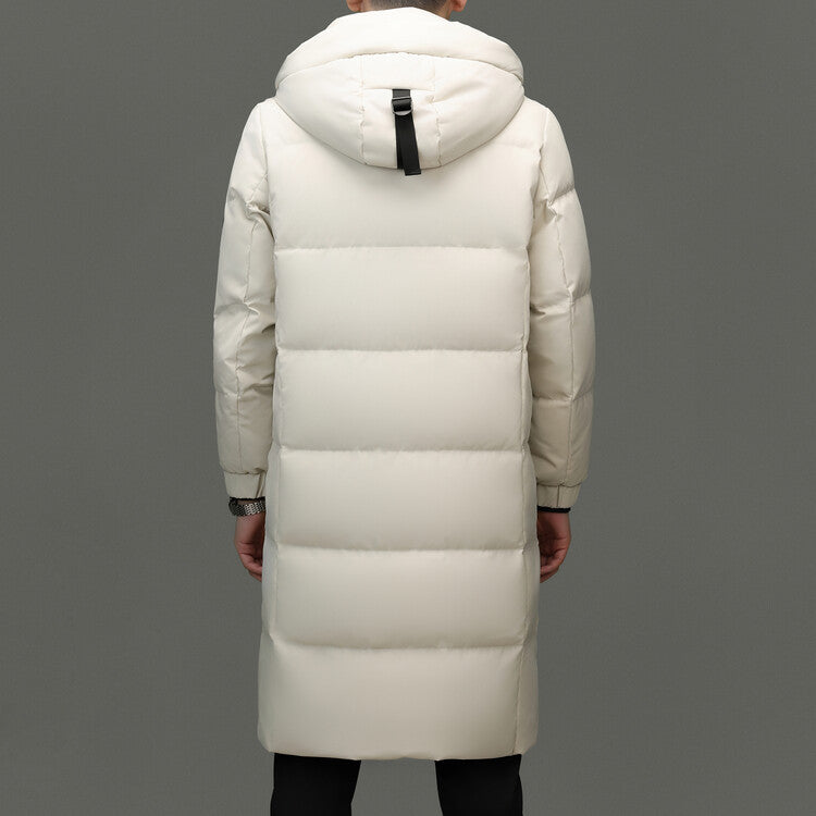 Herren lange, isolierte Winterjacke Echoarchiv