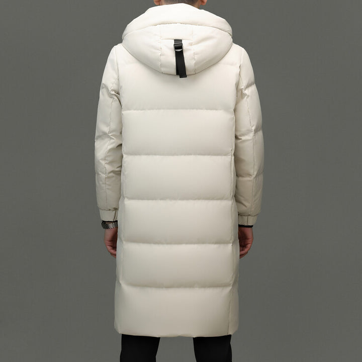 Herren lange, isolierte Winterjacke Echoarchiv