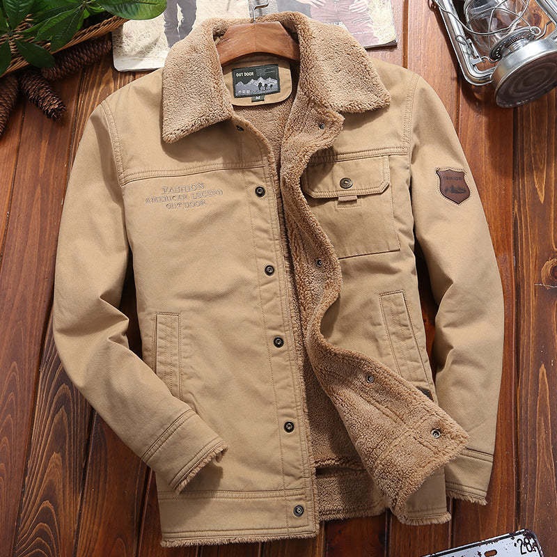Herren Robuste Outdoor-Jacke mit Fleece-Innenfutter Echo Archiv